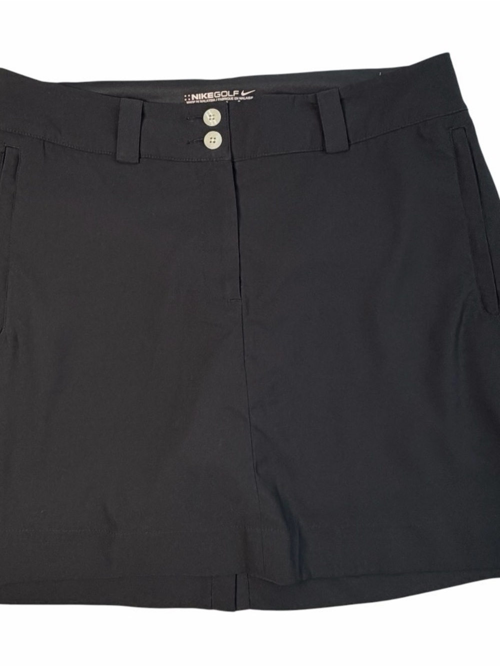 Nike Women's Black Golf Skort with Belt Loops size 6